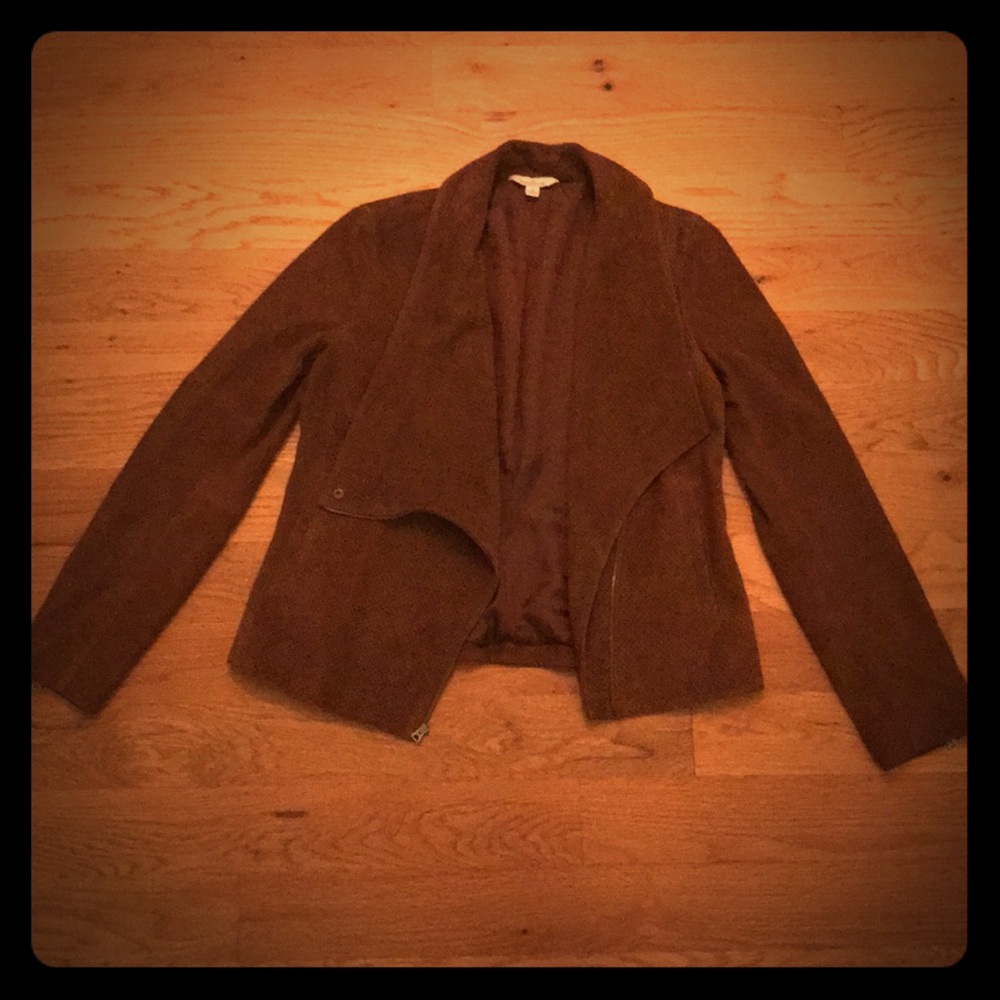 NWOT 100% Leather LL Bean Womens Jacket.